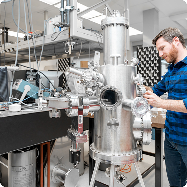 Robotics and vision hardware close-up